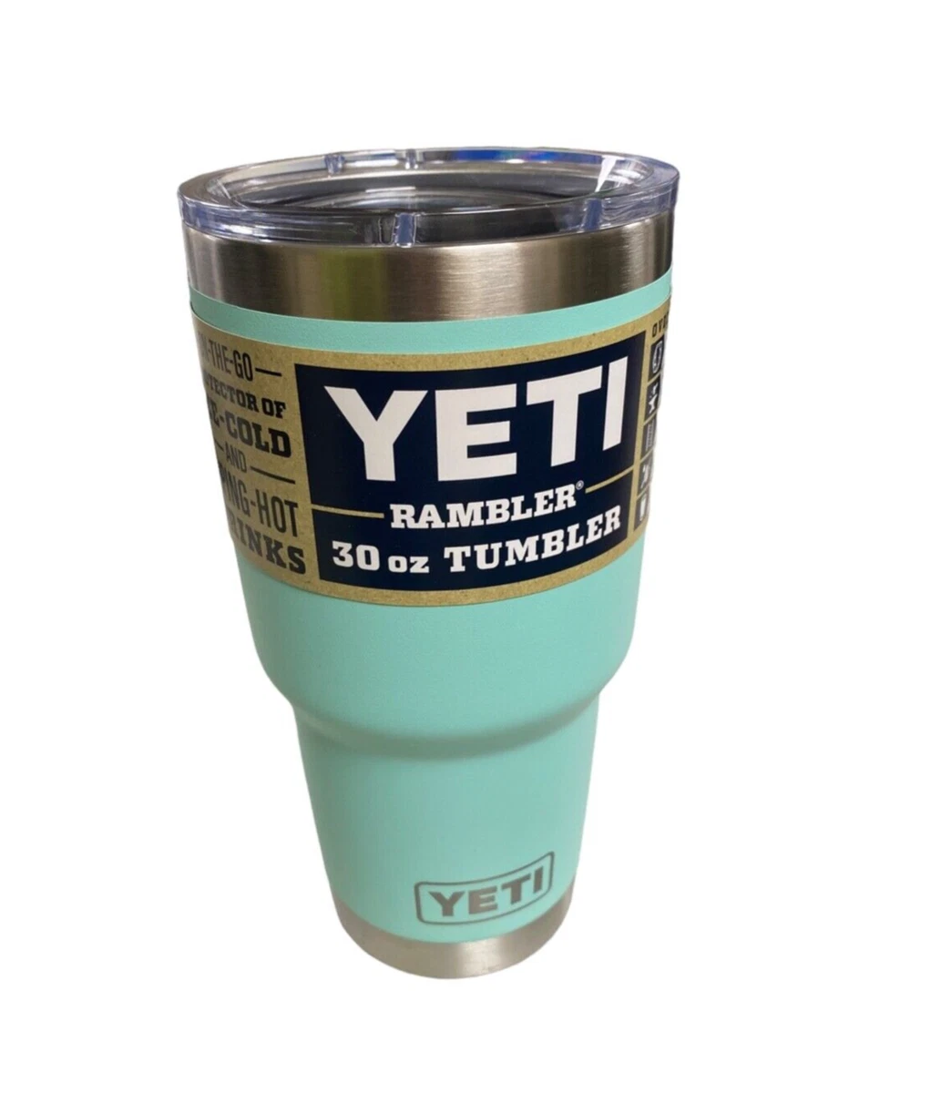 YETI RAMBLER 30 oz /Stainless Steel Insulated Tumbler- Slider Lid/ GREEN/  NEW!