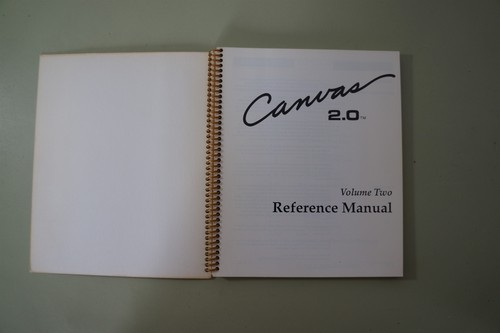 Software Deneba - Lienzo 2.0 para Macintosh - Volumen Dos - Manual de Referencia - Imagen 4 de 5