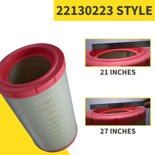 Filtro aria 22130223 per compressore aria Ingersoll Rand - Foto 3 di 7
