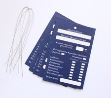 Ölzettel Ölwechselzettel Ölanhänger Inspektion Service blau 1/2/3/4/5 Stück