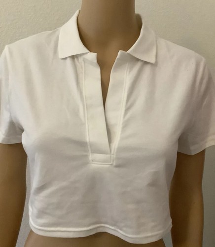 Sz M Divided by H&M Crop Top Women’s Teens Casual - Picture 6 of 7