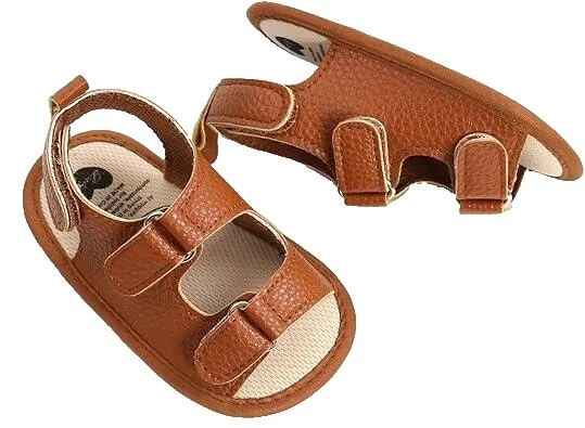 Brown Rubber Baby Shoes