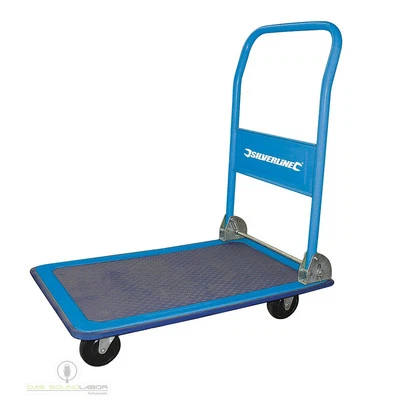 SILVERLINE Plattformwagen 150 KG Transport Wagen Plattenwagen Sackkarre Transporthilfe NEU