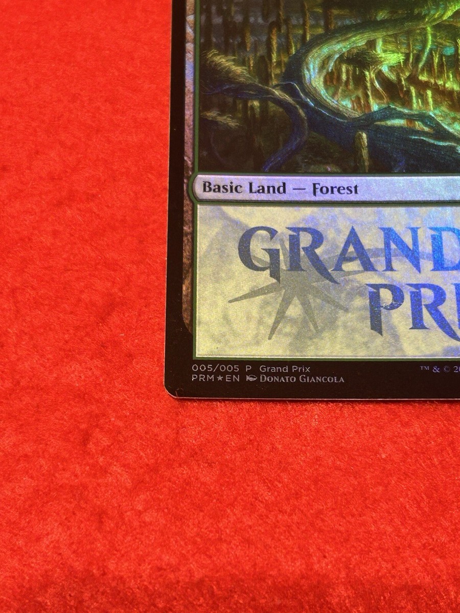MTG Forest Foil 005/005 Grand Prix Promo | eBay