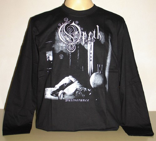T-shirt Opeth Homme - Noir, Manches Courtes, Tailles S à 5XL - Fan De Métal Progressif