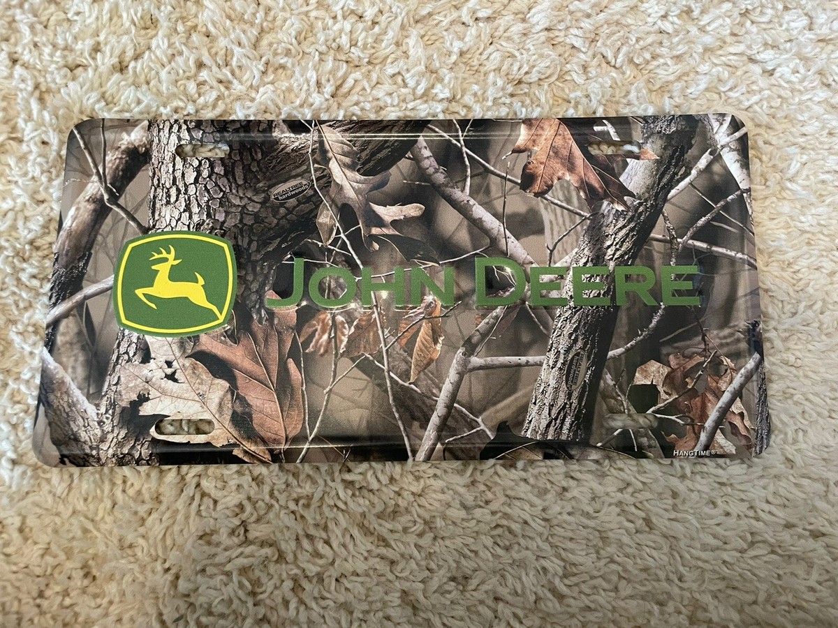Cappello John Deere Camo HI-Viz Con Retro In Rete E Logo Retro – Verde, Taglia Unica Con Chiusura Snapback