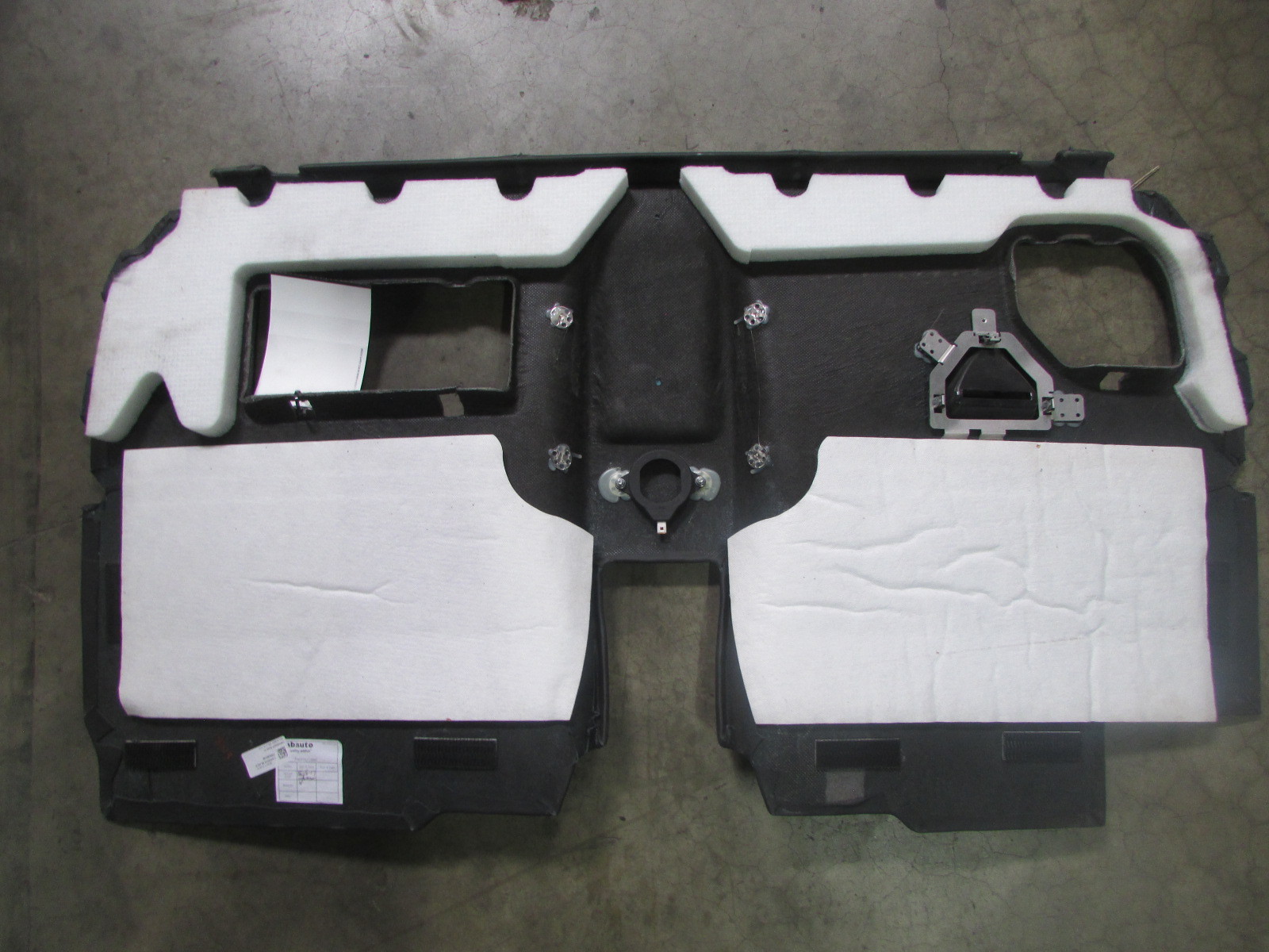 Mclaren 720S, Back wall Trim ,Black, Leather, Used, P/N 14NA860CP