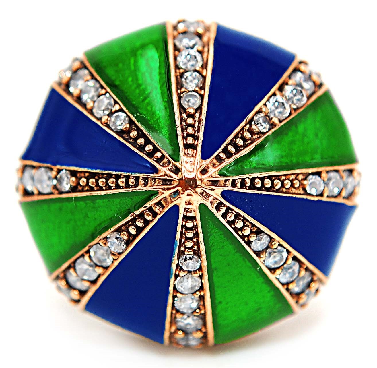 Handcrafted Ottoman Empire Style 2CT Treated Sapphire 925 Sterling Silver Ring Size 8.5 H3-7