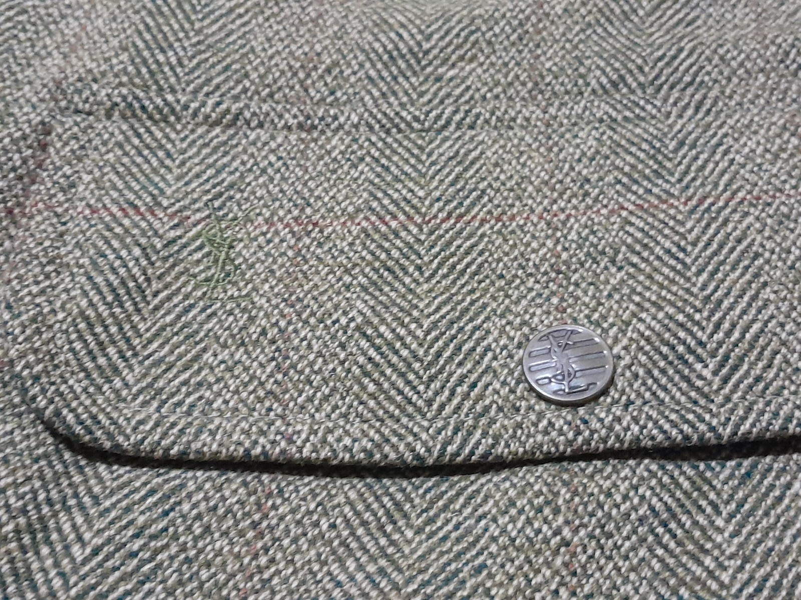 GIACCA E CAPPOTTO DA UOMO VERDE YVES SAINT LAURENT VINTAGE TAGLIA XL