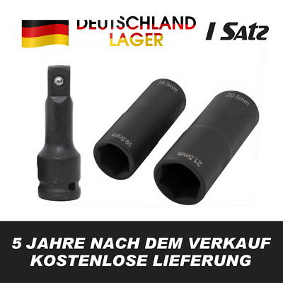 Kraft-Stecknuss 1/2'' 18.5-21.5mm spezial Radmutter Ford Steckschlüssel Bit Nuss