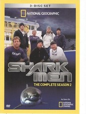 No Disc ORIGINAL COVER ART National Geographic Shark Men Sn 2 2009 DVD Cover 