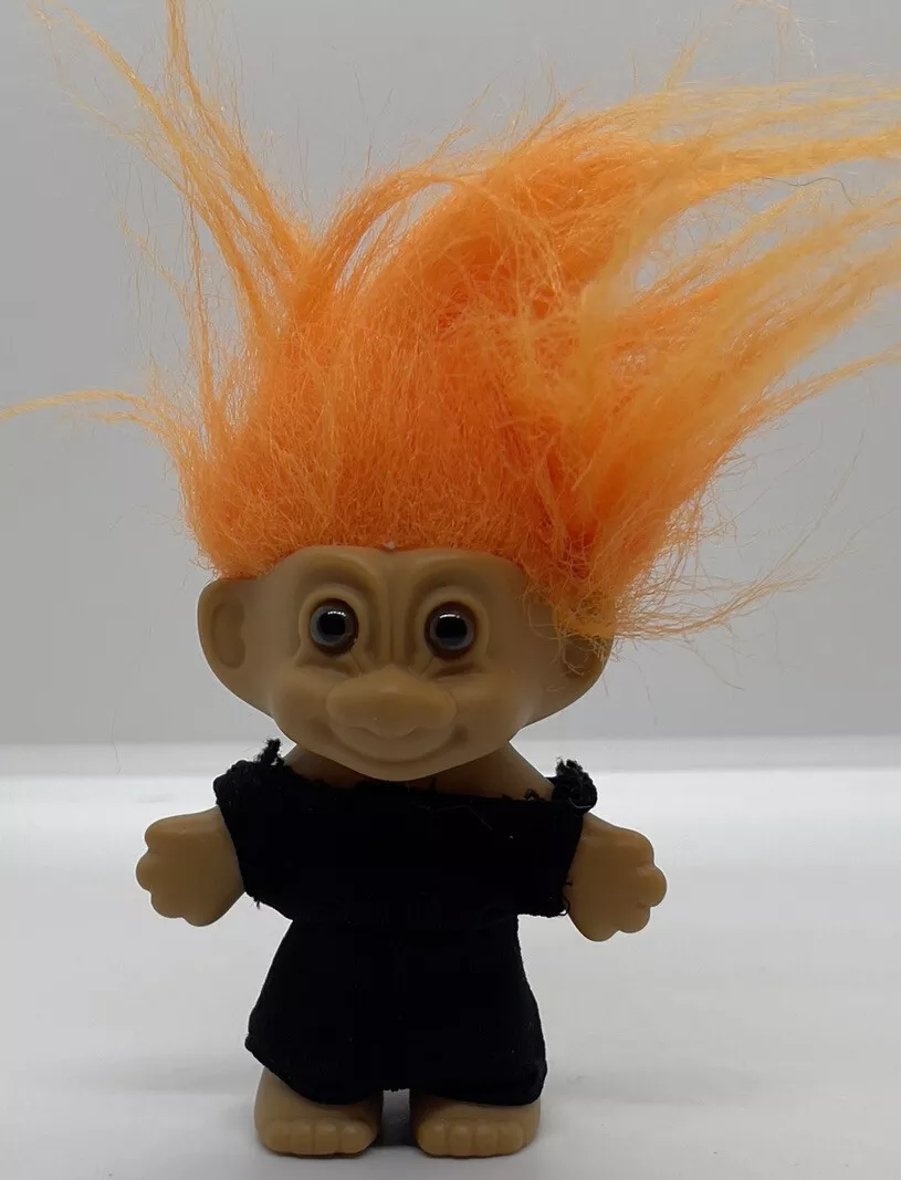Black top troll wig