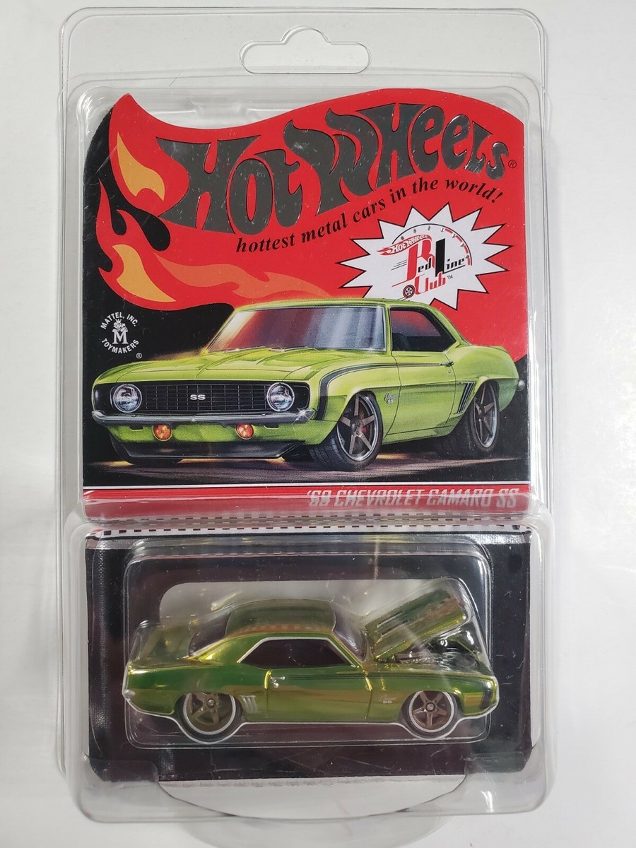 ホットウィール レッドライン クラブ カマロ ① HW 2024 RLC HOT WHEELS ホットウィール 1969 カマロ SS レッド