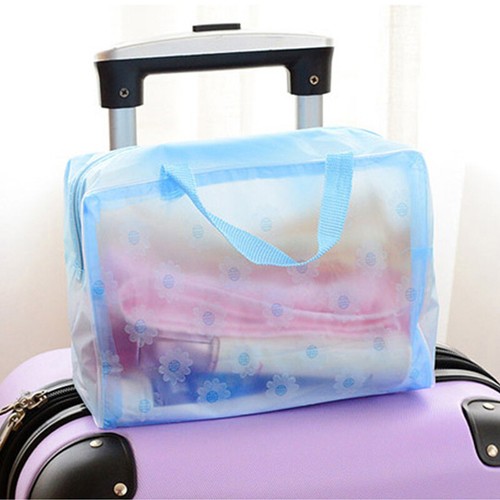 Travel Storage PVC Makeup Bag Bath Toiletry Bag Organizer Case Cosmetic Pouch - Picture 9 of 24
