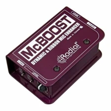 Radial Engineering McBoost Mic Signal Booster for Dynamic & Ribbon Microphones!