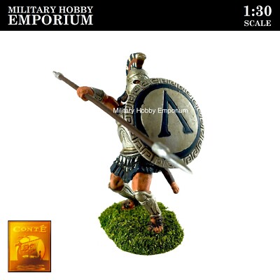 1:30 Conte Collectibles Bronze Age Spartan Greek Hoplite Figure NO.SP-0005 /  3