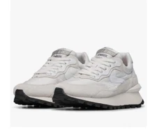 New in Box VOILE BLANCHE QWARK HYPE WOMAN Suede And Technical Fabric Sneakers 