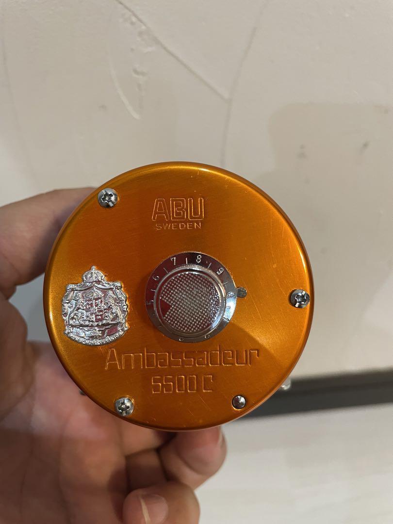 Abu Ambassador 5500C Sunset Orange Machine unused | eBay Abu Ambassador 5500C Sunset Orange Machine unused | eBay