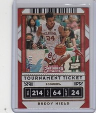 2020-21 Panini Contenders Draft Picks Buddy Hield Tournament Ticket #9/49 