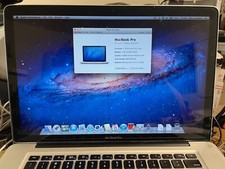 Apple MacBook Pro 15" intel Core 2 Duo 2.53Ghz 480GB SATA SSD Drive 4gb memory