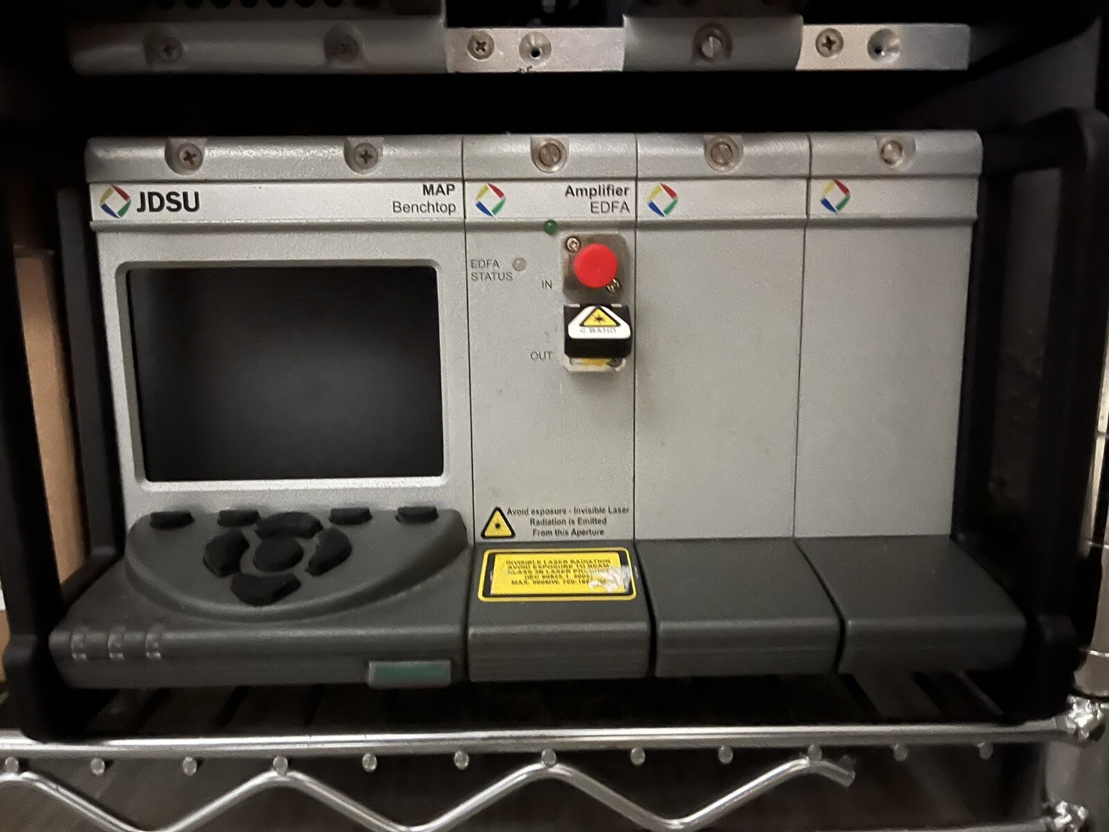 JDSU MAP+2B00, MAP Mainframe, With modules As Photos