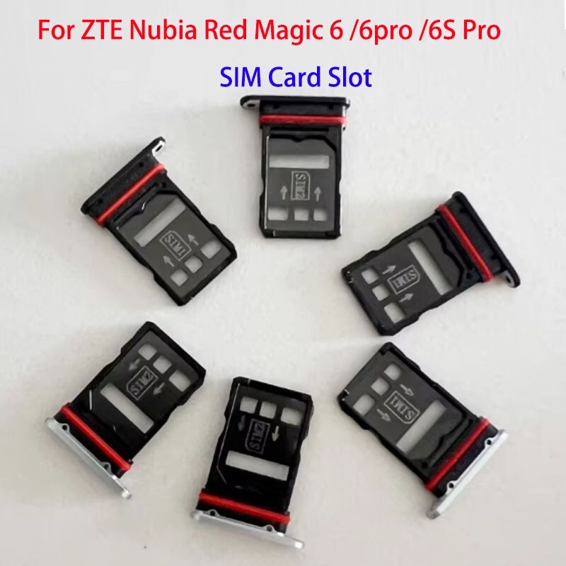 Sim Card Tray Holder Slot for ZTE Nubia Red Magic 6 /6 Pro /6S Pro