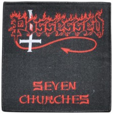 POSSESSED - Seven Churches - 10 cm x 10 cm - ...