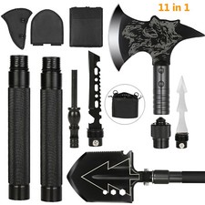 Camping Shovel Axe Outdoor Survival Carbon Steel Camping Gear Backpack Emergency