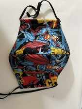 Superman Face Mask 100 Cotton, Washable - Character For Adults