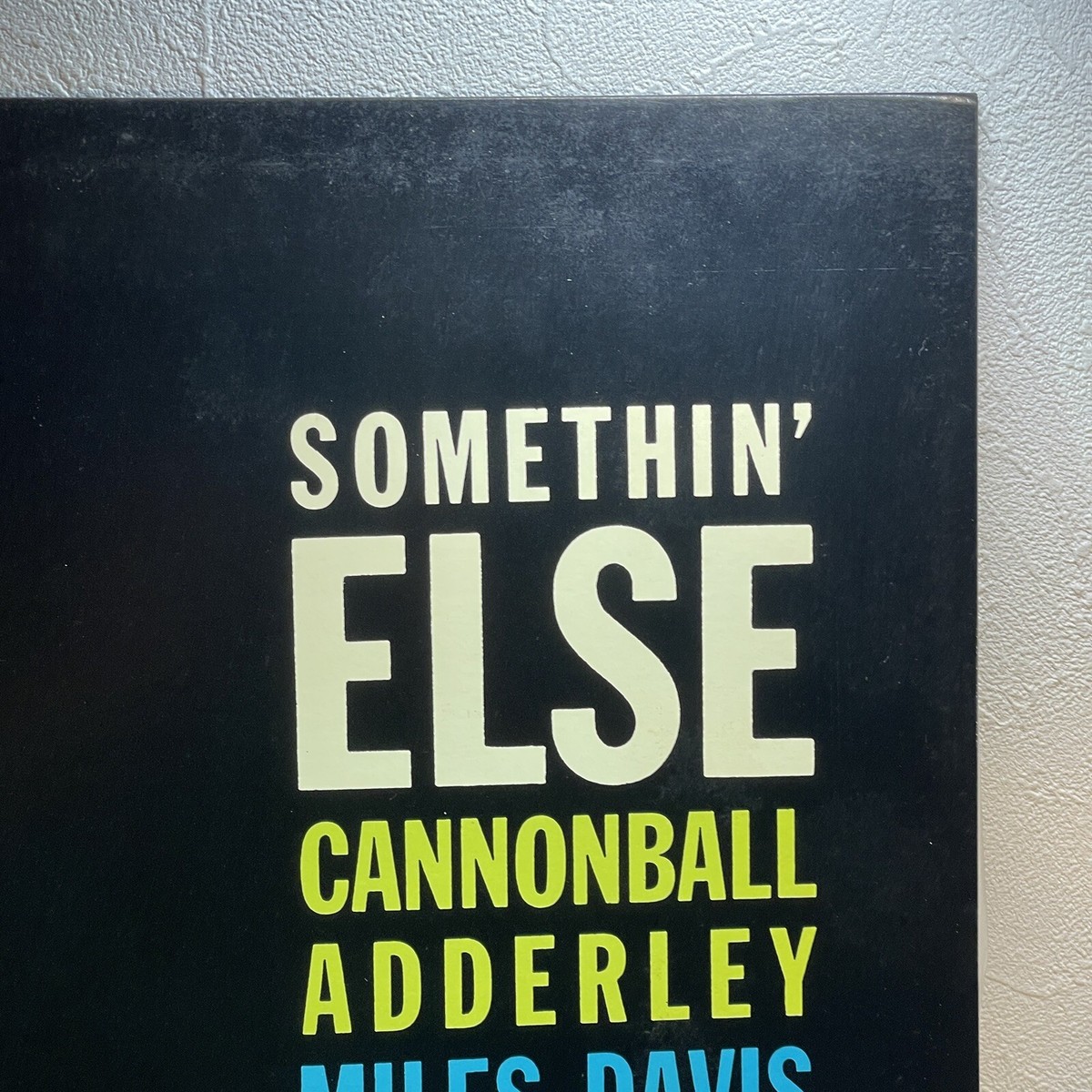 米LP Cannonball Adderley Somethin Else BST81595 BLUE NOTE /00260 CANNONBALL ADDERLEY - Cannonball Adderley - Somethin' Else