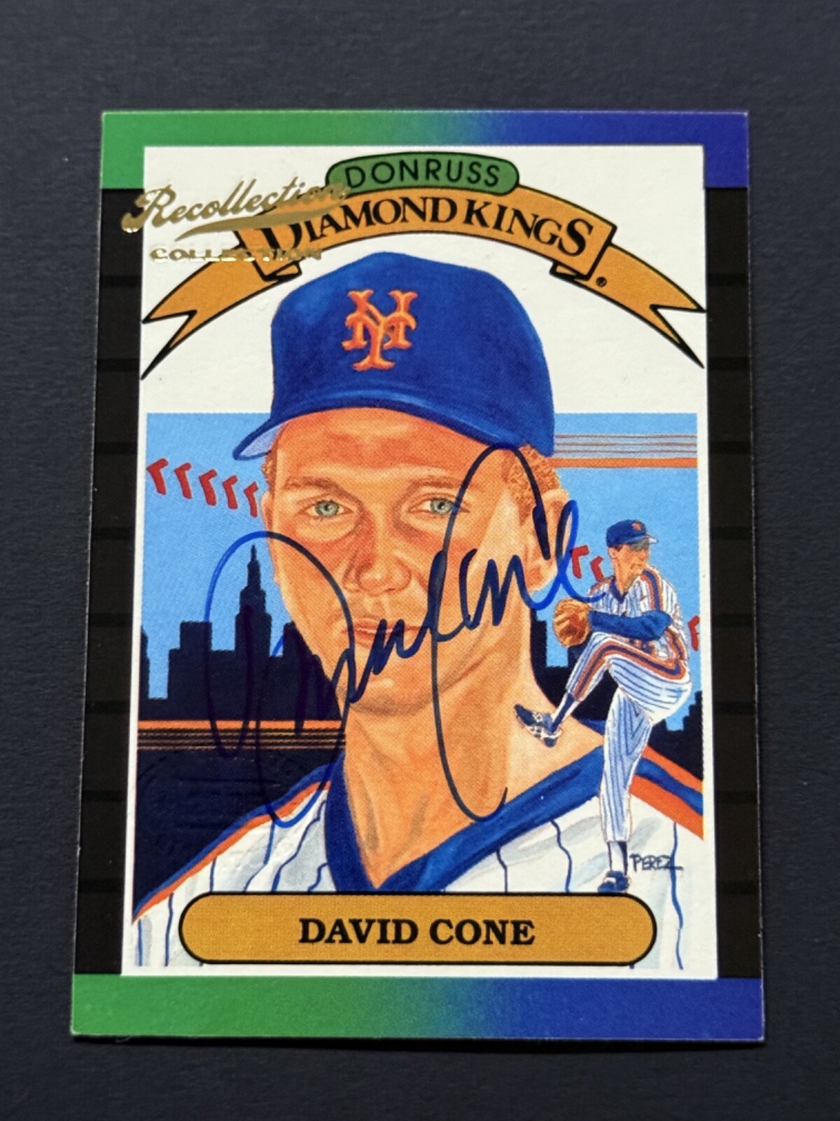 David Cone 2005 Donruss 1988 #9 Recollection Collection Auto  /116