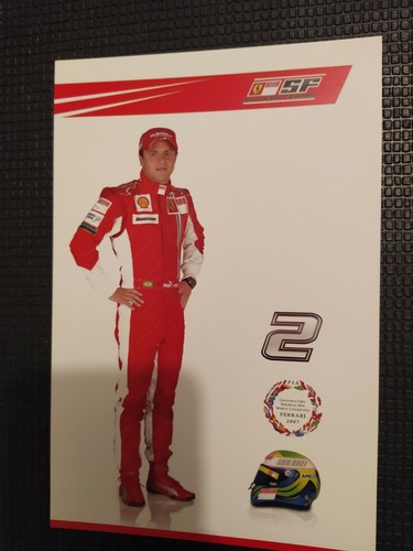 Promo Card Felipe Massa Ferrari F1 - 第 1/2 張圖片