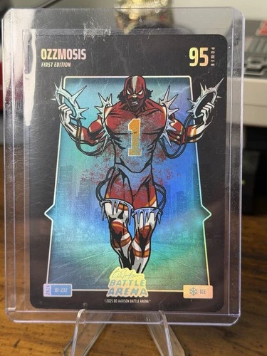 Bo Jackson Battle Arena OZZMOSIS First Edition Ice Foil BF-232 Ozzie Albies