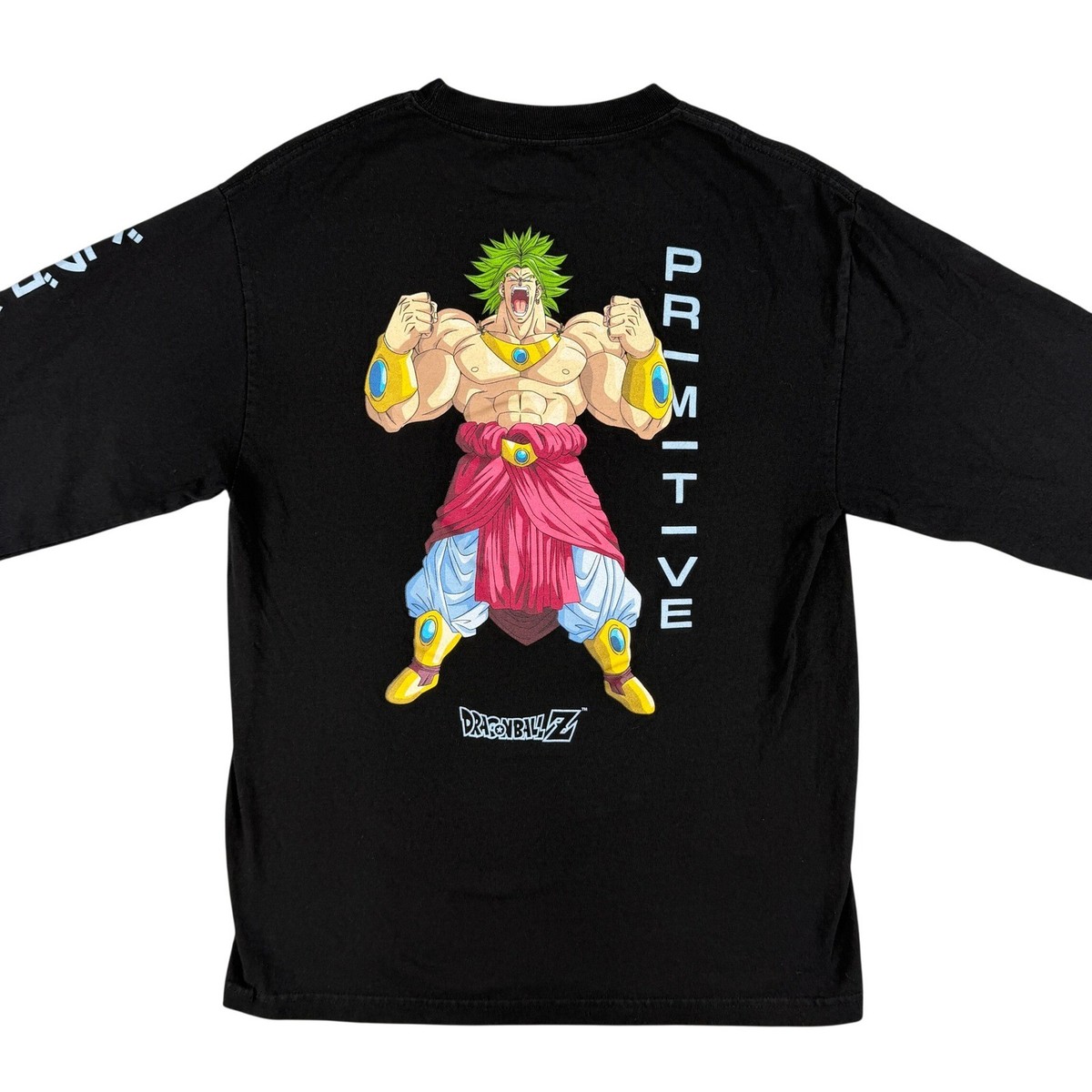 Dragon Ball Z x Primitive Skateboarding T-Shirt Mens M Black