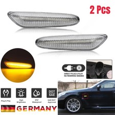 2 x LED Seitenblinker Blinker für BMW E90 E91 E92 E60 E87 E82 Seiten-Blinker DE