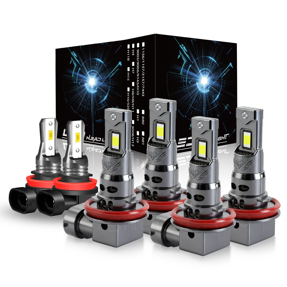 For Nissan Sentra 2013-2019 LED Headlights High Low Beam + Fog