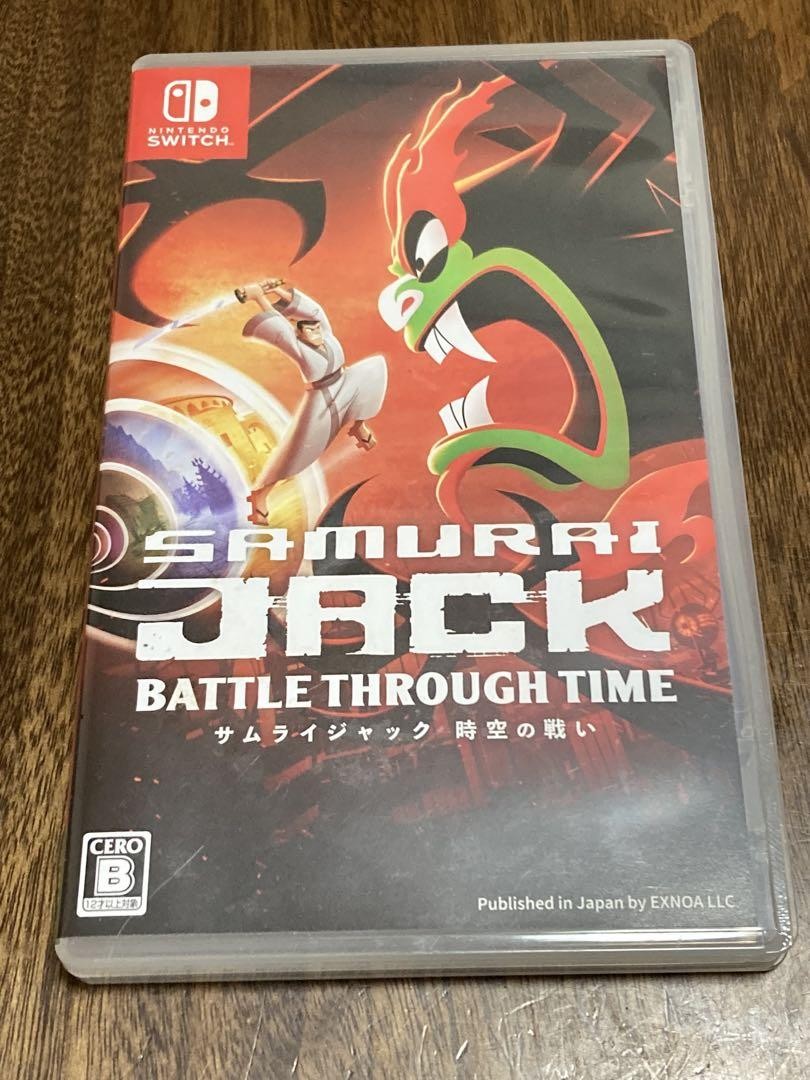 Nintendo Switch Samurai Jack Battle Through Time Action Game  -image