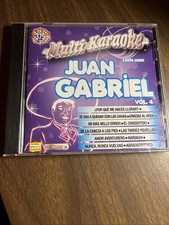 Canta Como Juan Gabriel Multi Karaoke Cd Volume 4 HTF OOP Spanish Sing Latin