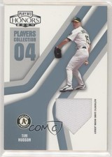 2004 Playoff Honors Platinum Home Plate Jerseys 8/25 Tim Hudson #PC-92 0f6
