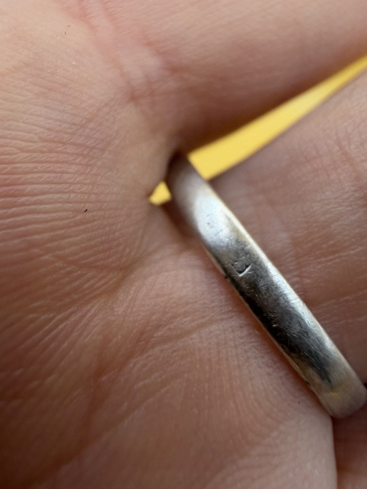 Vintage Soviet Sterling Silver Ring - Size R1/2#35 image 7