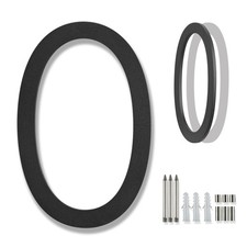 8 Inch Large house Numbers for Outside Modern Metal,Black Modern Address Numb...