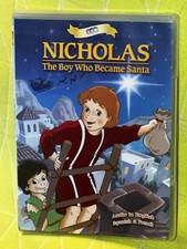 “NICHOLAS ~ The Boy Who Became Santa” DVD 1992 Animated Heroes of the Faith VGC!
