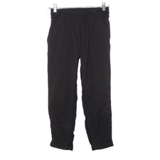 LULULEMON DANCE STUDIO Mid-Rise Crop Drawstring Adjustable Legs Pants Black 6