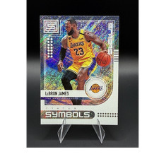 2019-20 Panini LeBron James Status Symbols SP 🔥 Lakers Insert Holo Prizm-Style 