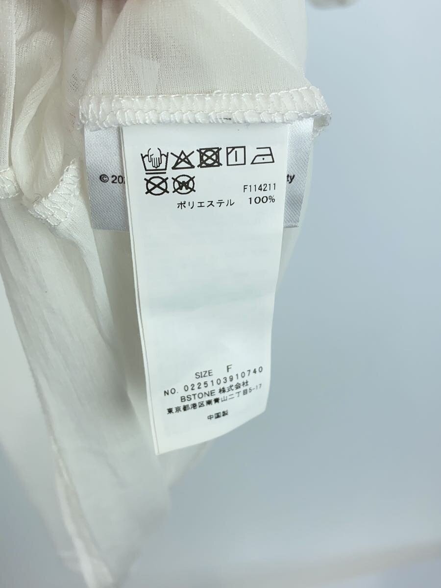 AMERI T-shirt, Free, Polyester, White, 0225103910… - image 4