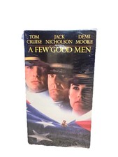 Sealed A Few Good Men VHS Blockbuster Exclusive 1994 Tom Cruise Jack Nichols