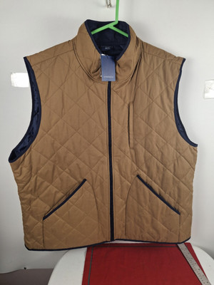 Crown & Ivy Buck/Khaki Vest