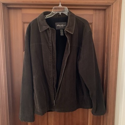 Men's Large Eddie Bauer Corduroy Jacket Coat