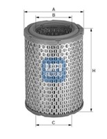 Ufi Luftfilter 27.228.00 Filtereinsatz FüR Fiat Peugeot CitroËN Ducato Boxer Bus