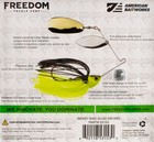 (LOT OF 3) FREEDOM TACKLE SPEED FREAK SPINNERBAIT 3/8OZ SMKY SHAD #53153 CP6277 — photo 2